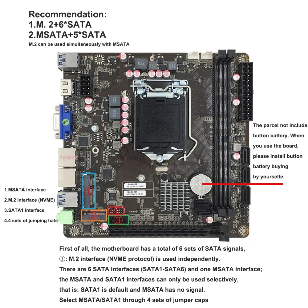 Carte mère B365 Mini-ITX LGA 1 - Science And Invention avis et prix